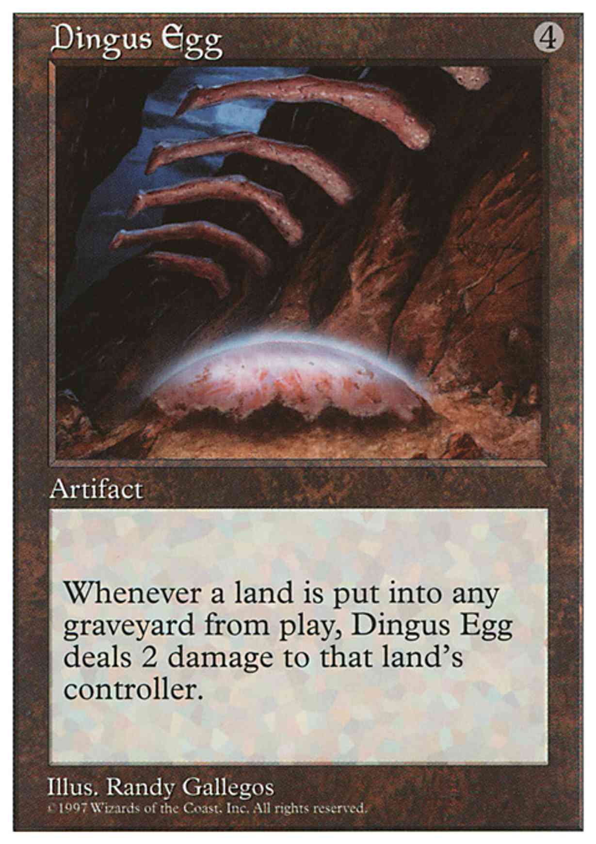 Dingus Egg Price from mtg Fifth Edition