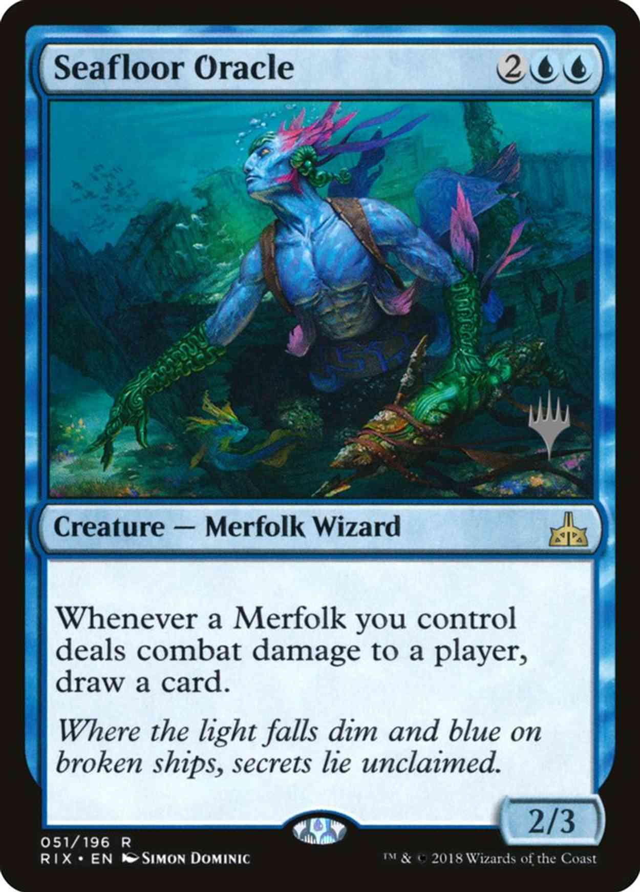Seafloor Oracle magic card front