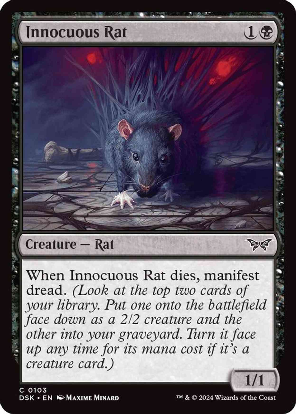 Innocuous Rat magic card front