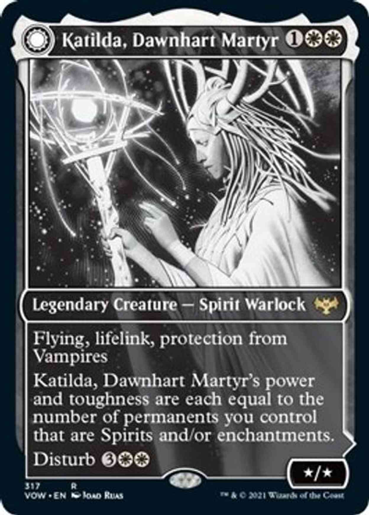 Katilda, Dawnhart Martyr (Showcase) magic card front