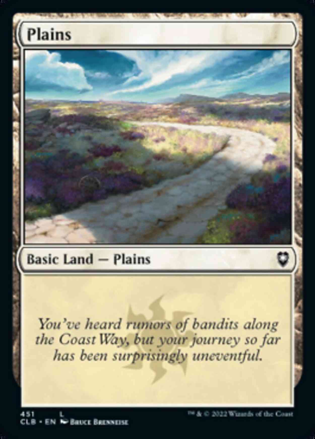Plains (451) magic card front