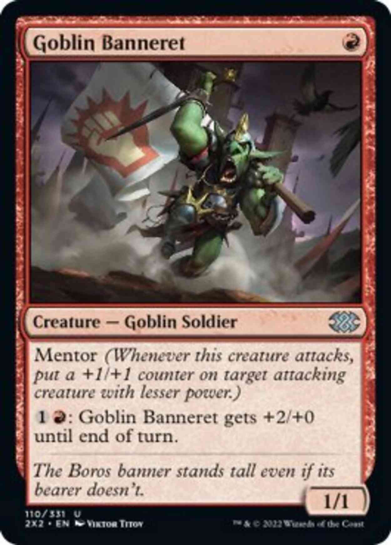 Goblin Banneret magic card front