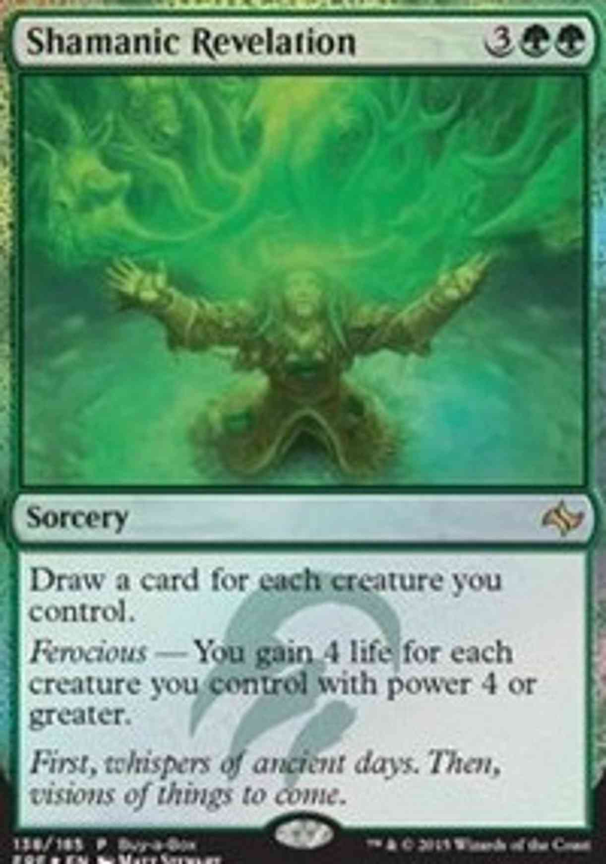 Shamanic Revelation Price from mtg BuyaBox Promos