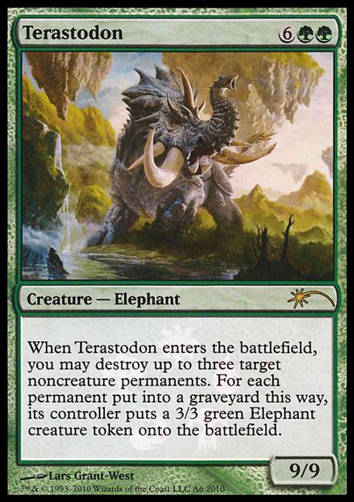 Terastodon magic card front