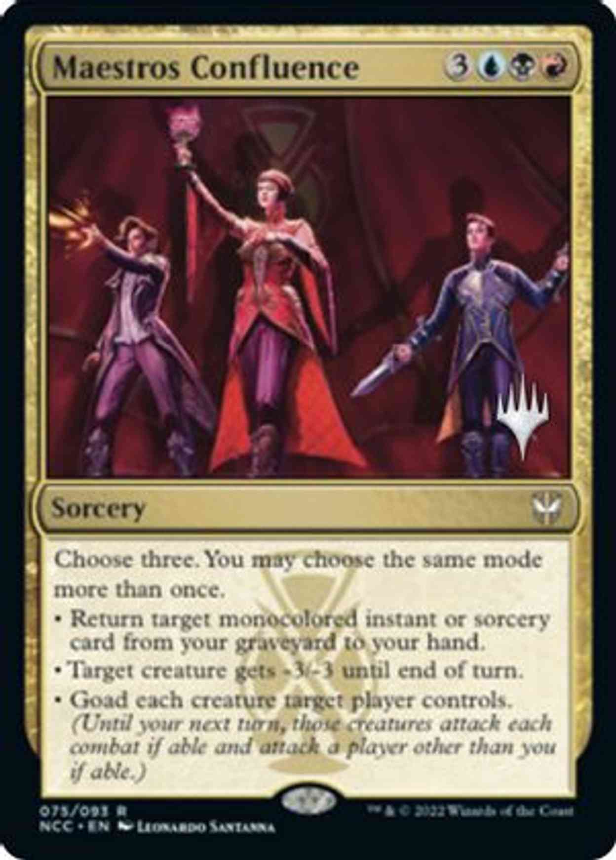 Maestros Confluence magic card front