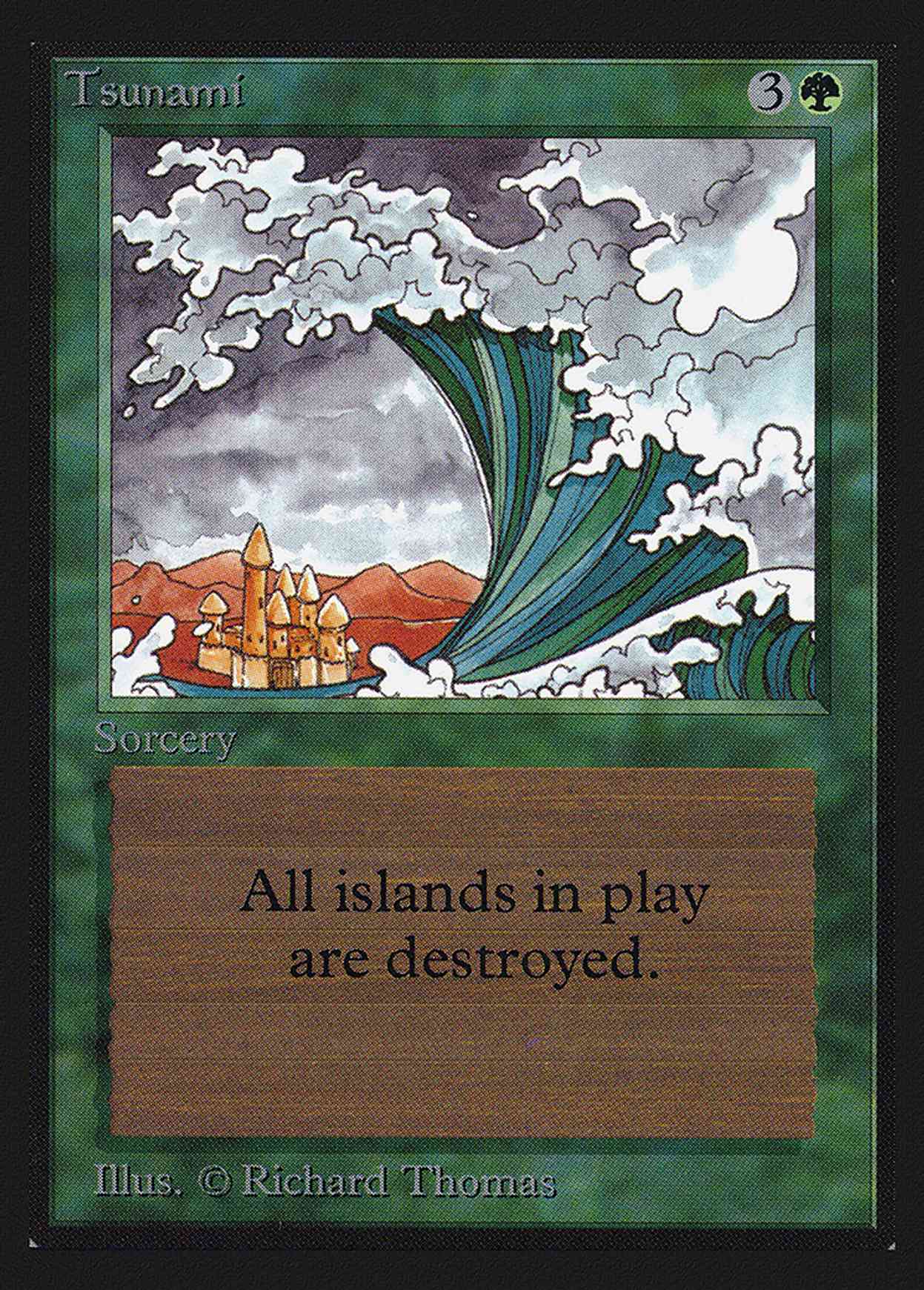 Tsunami (CE) magic card front
