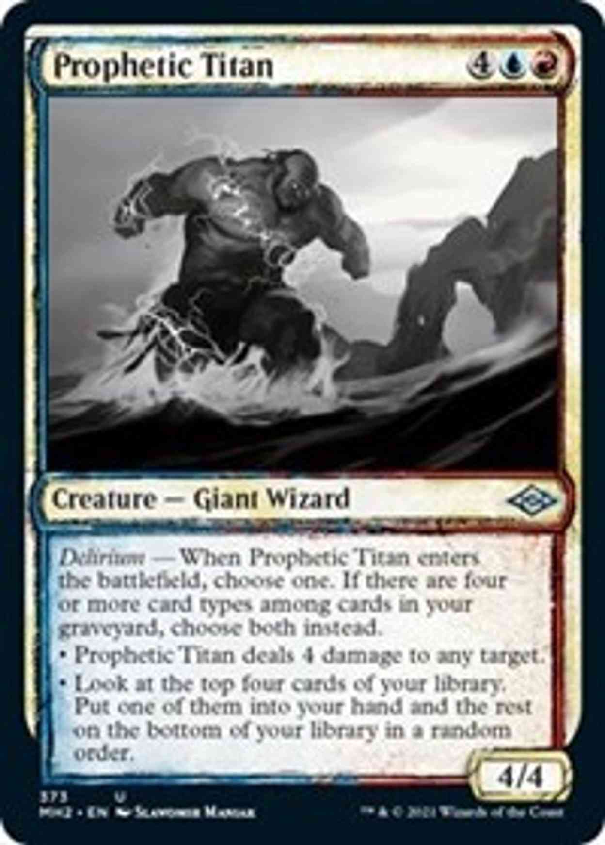 Prophetic Titan (Showcase) magic card front