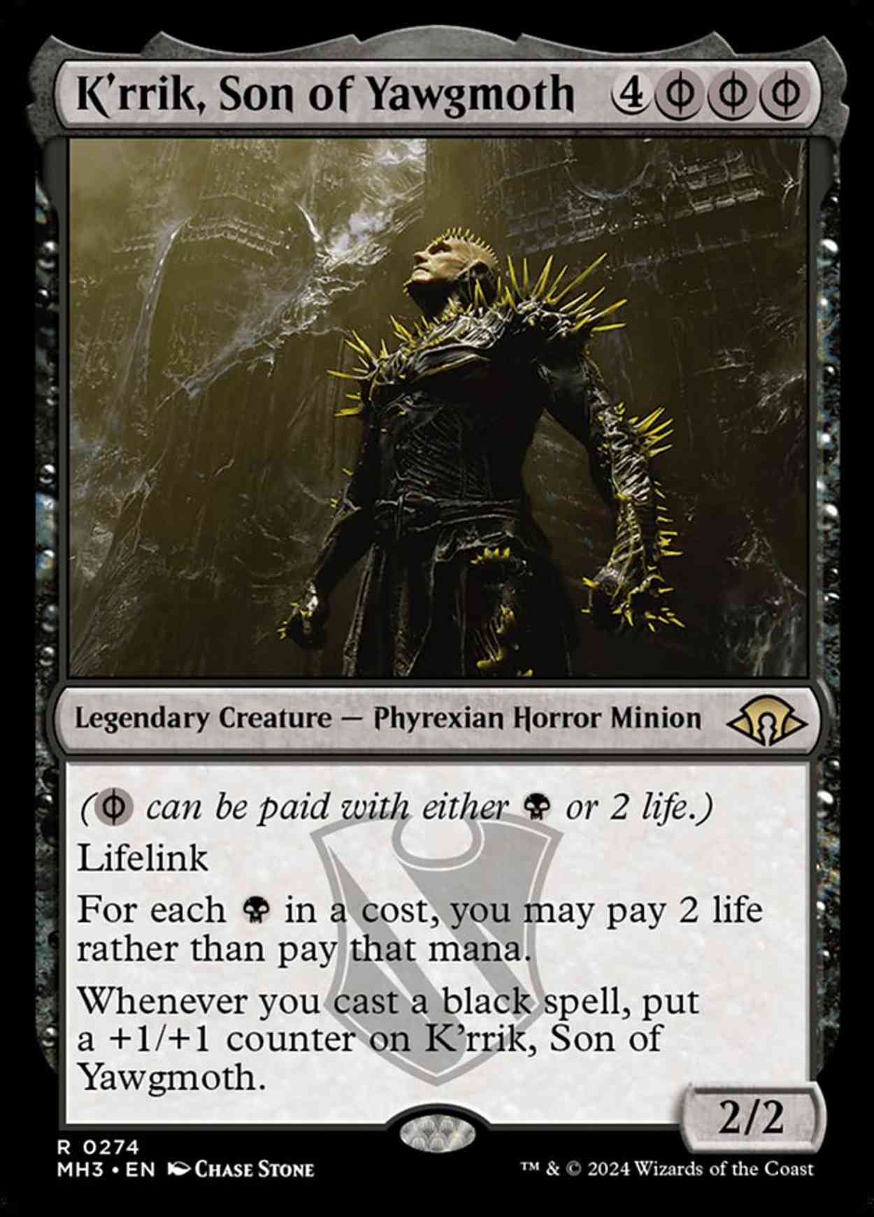 K'rrik, Son of Yawgmoth magic card front