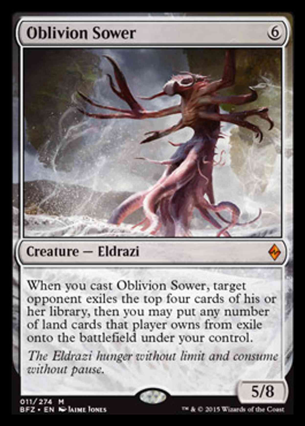Oblivion Sower magic card front