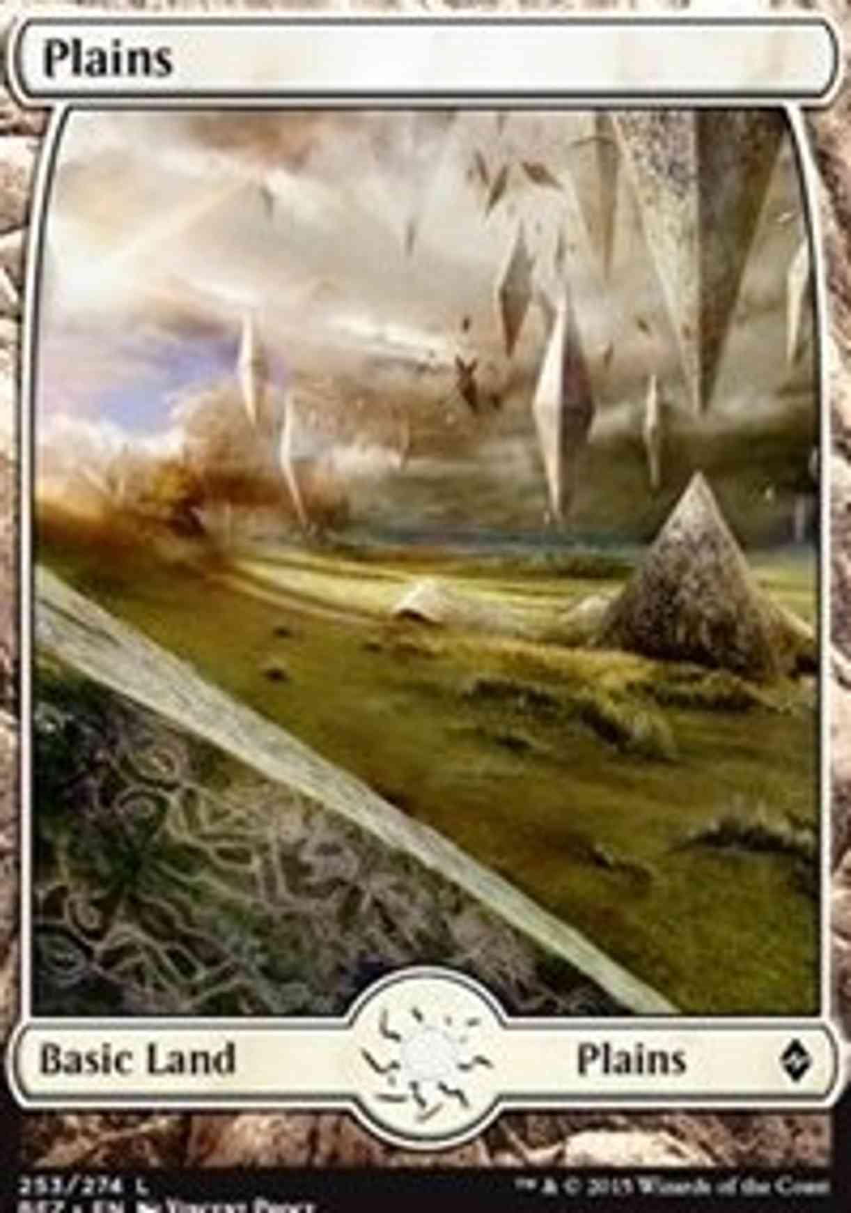 Plains (253) - Full Art magic card front