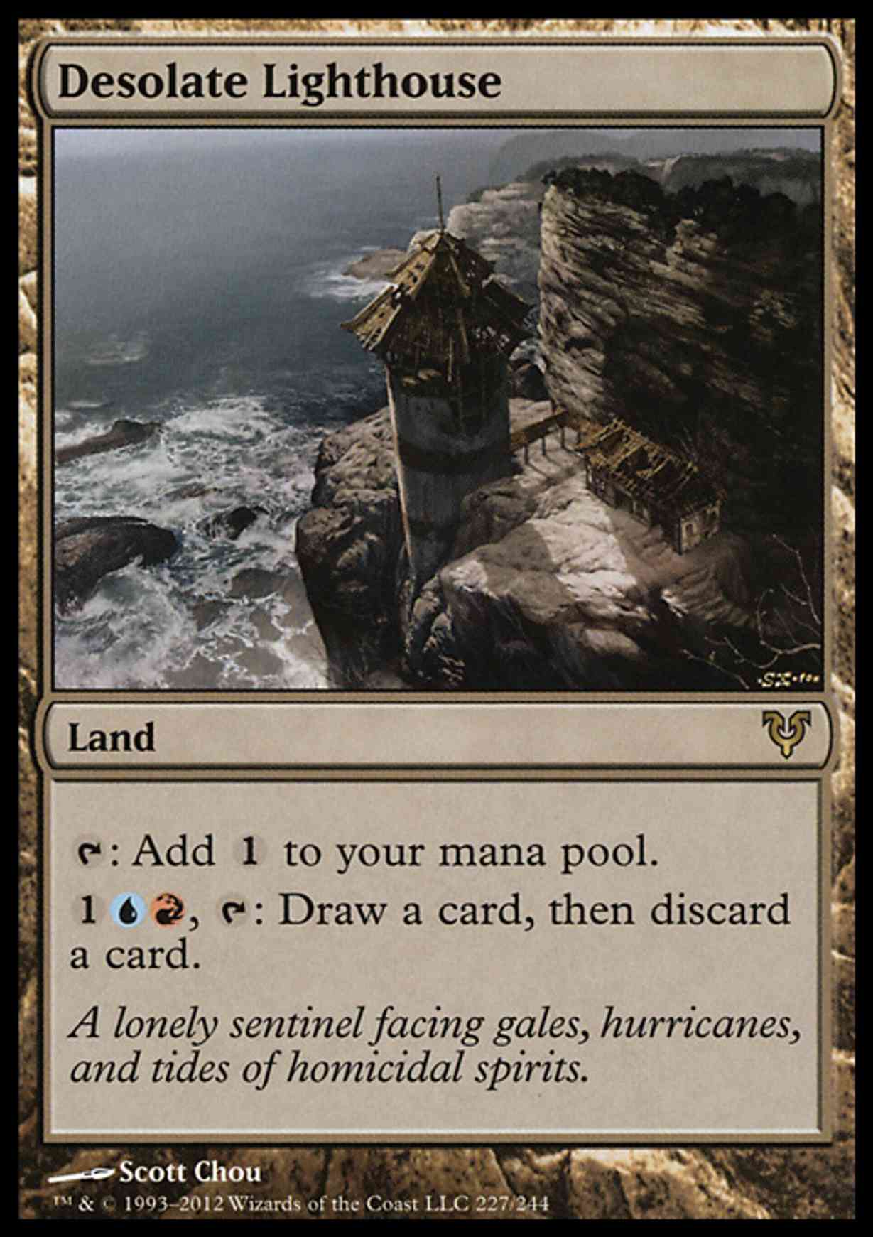 Desolate Lighthouse magic card front