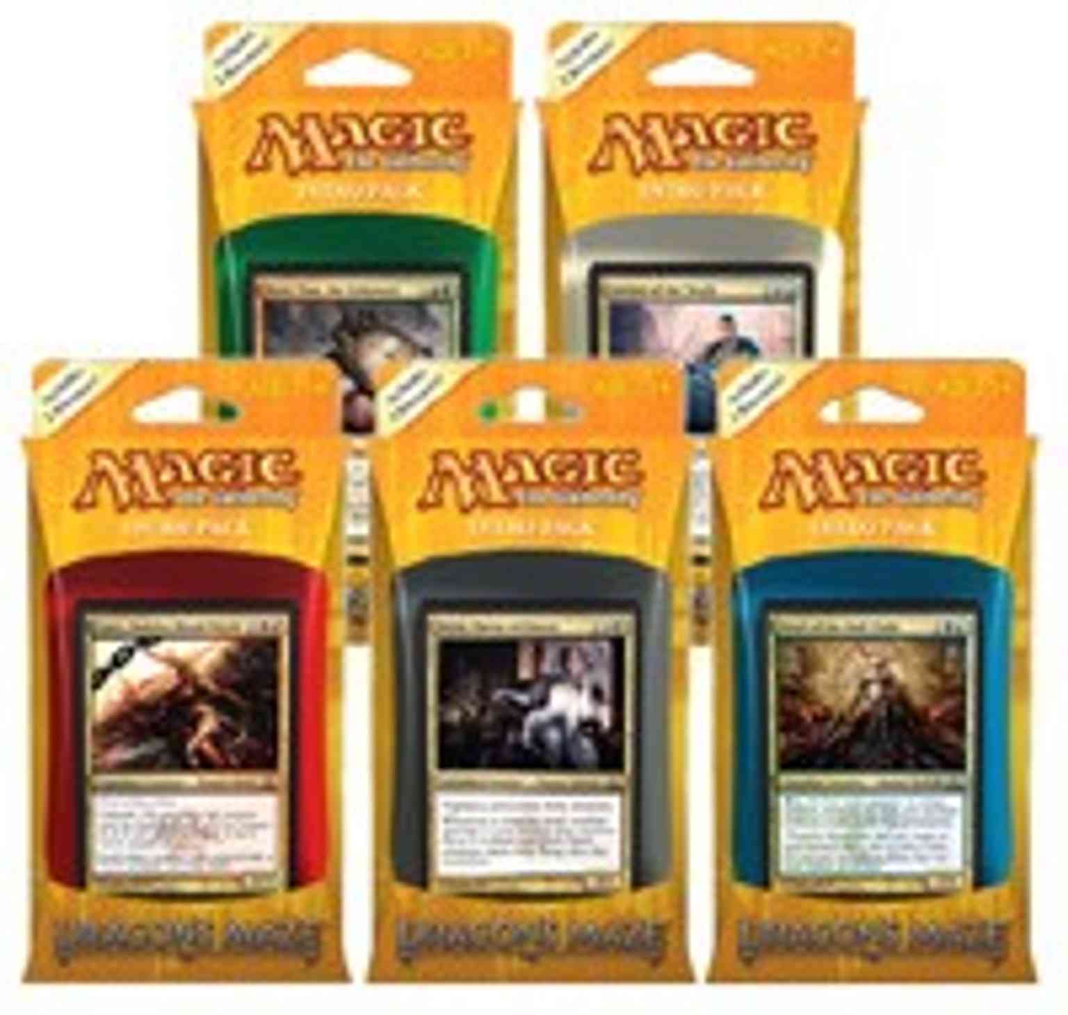 Dragon's Maze - All 5 Intro Packs magic card front