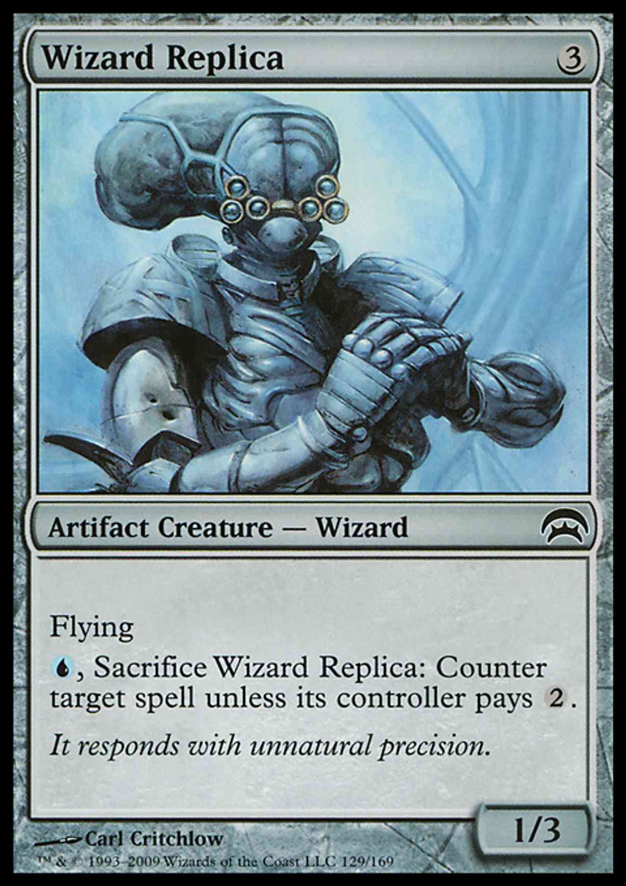 Wizard Replica magic card front
