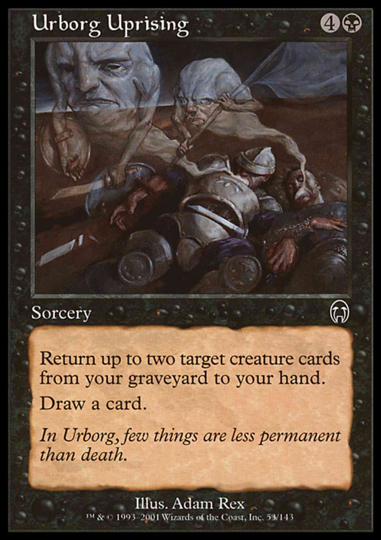 Urborg Uprising magic card front