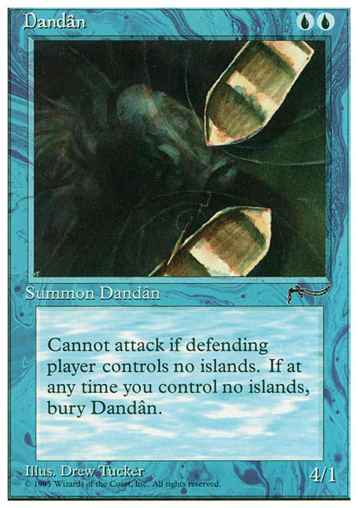 Dandan magic card front