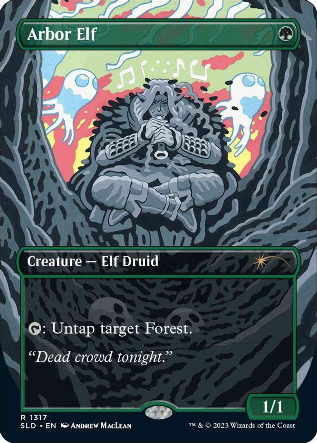 Arbor Elf magic card front