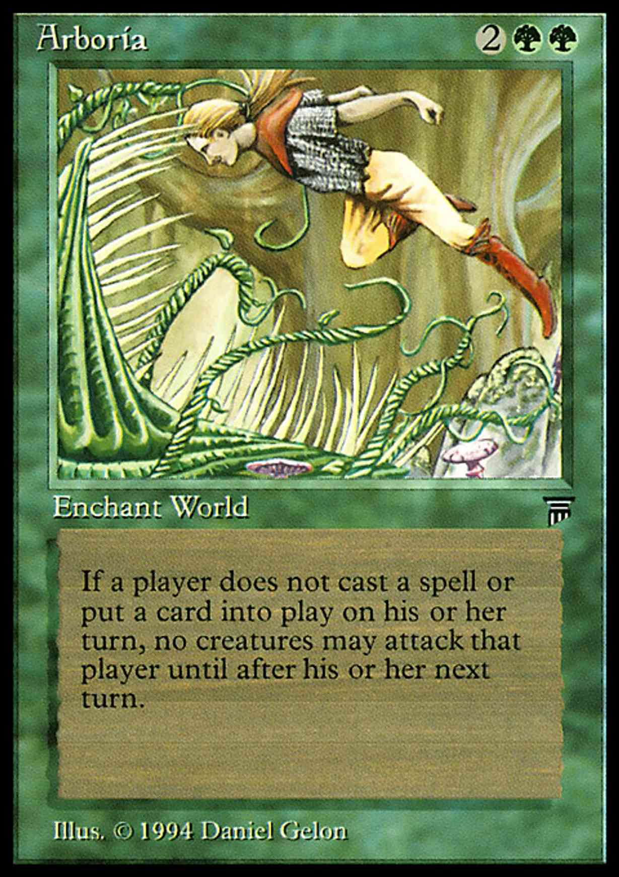 Arboria magic card front
