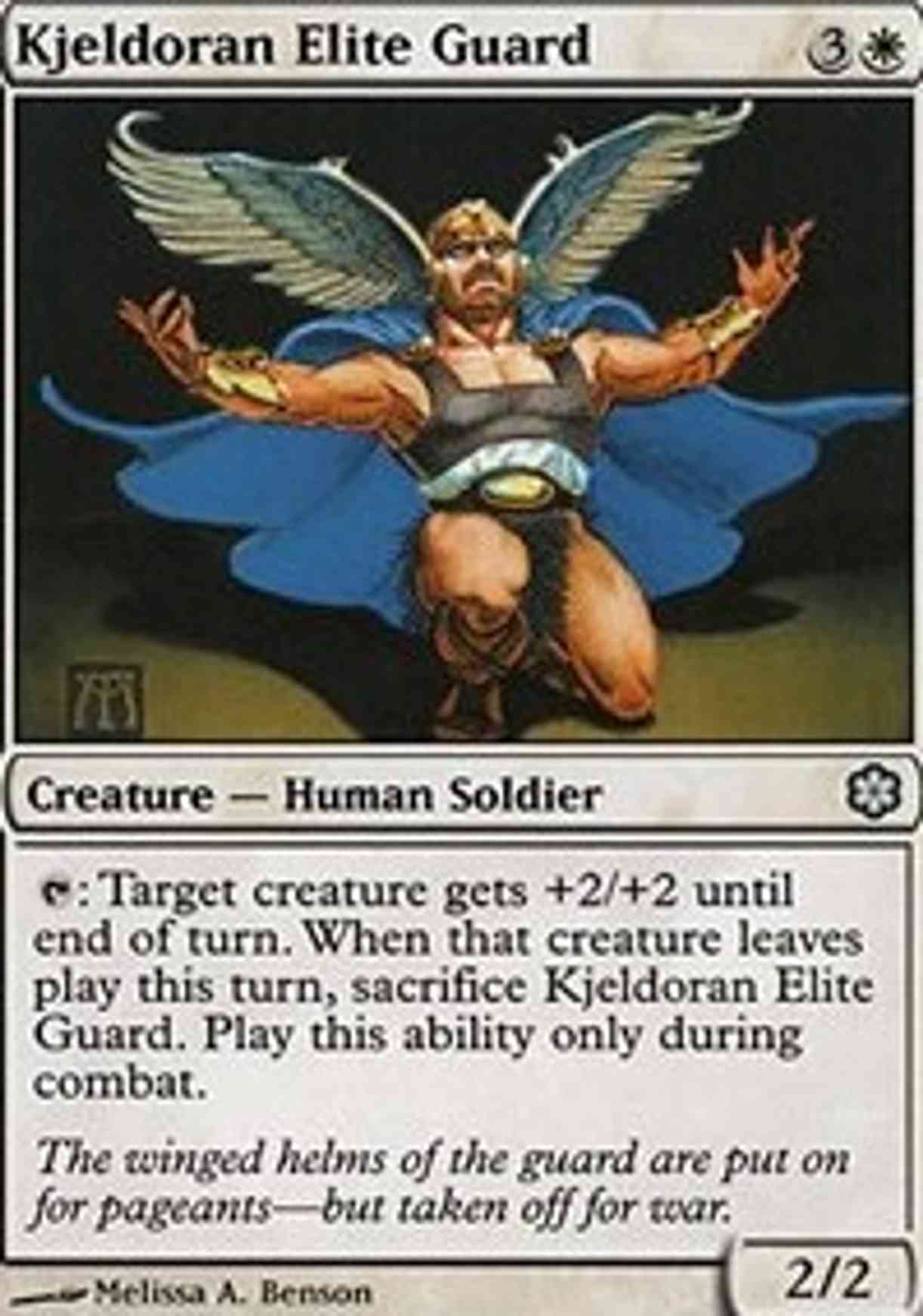 Kjeldoran Elite Guard magic card front