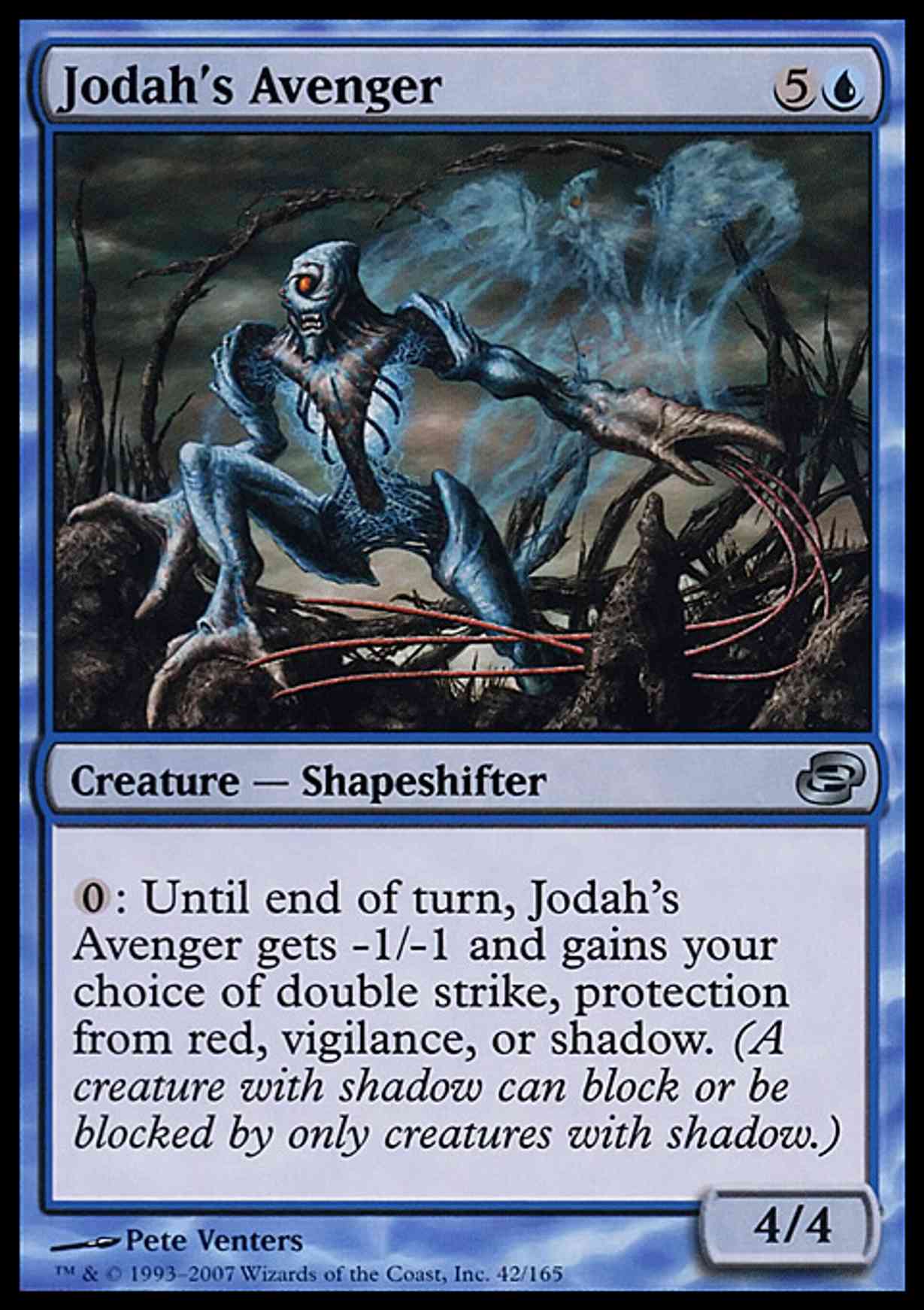Jodah's Avenger magic card front