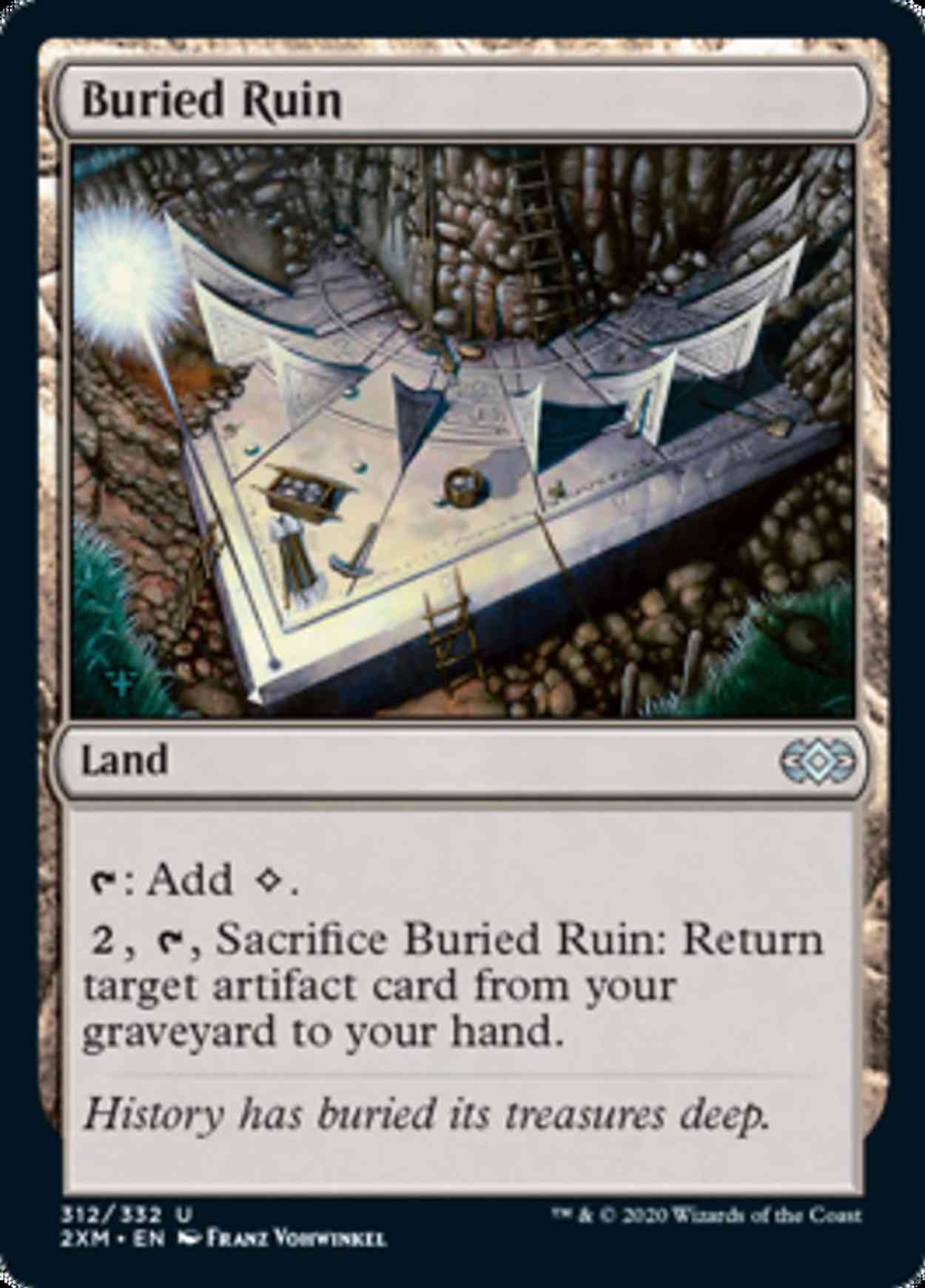 Buried Ruin magic card front