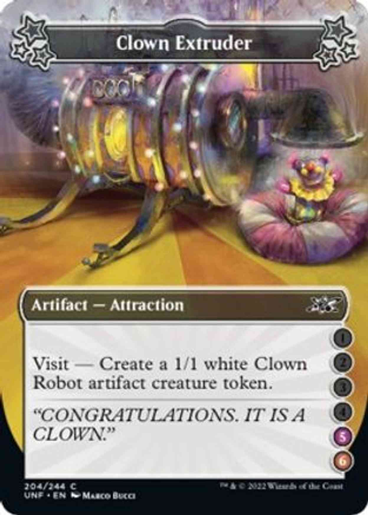 Clown Extruder (5-6) magic card front