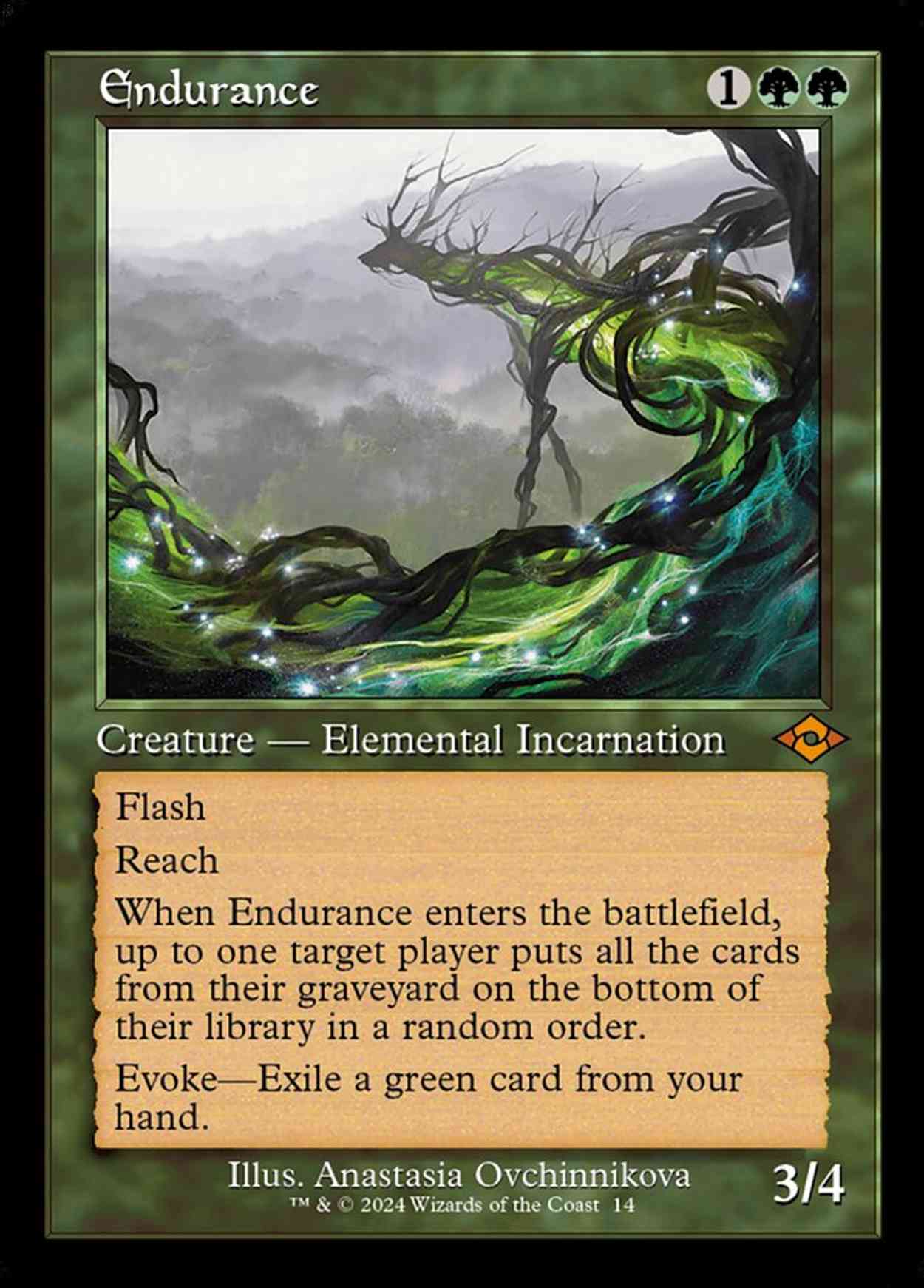 Endurance (Retro Frame) magic card front