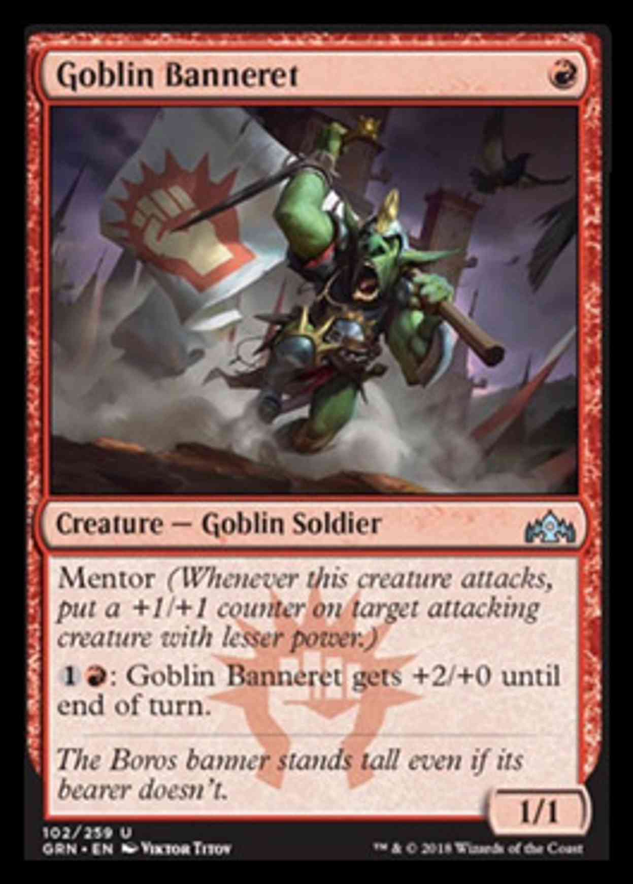 Goblin Banneret magic card front