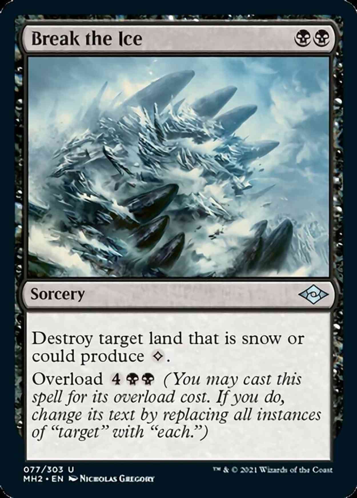 Break the Ice magic card front