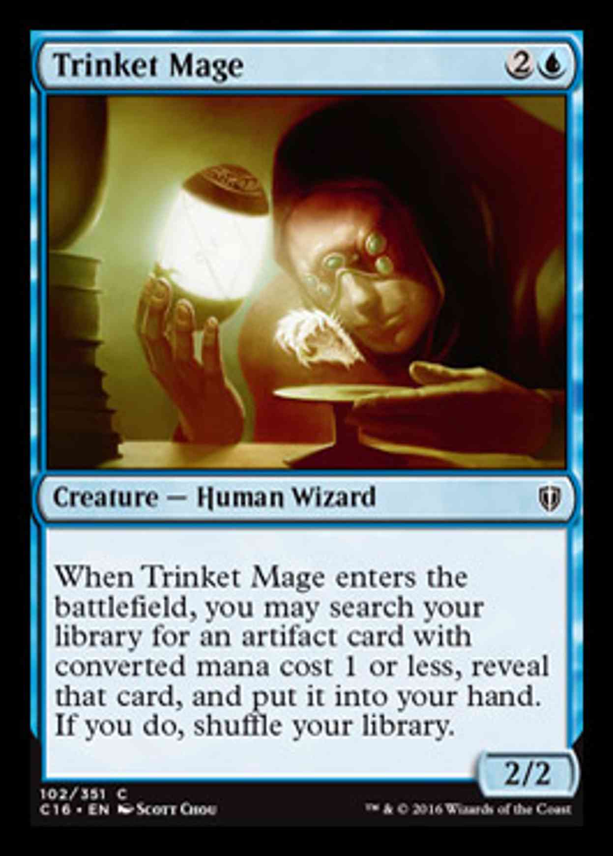 Trinket Mage magic card front