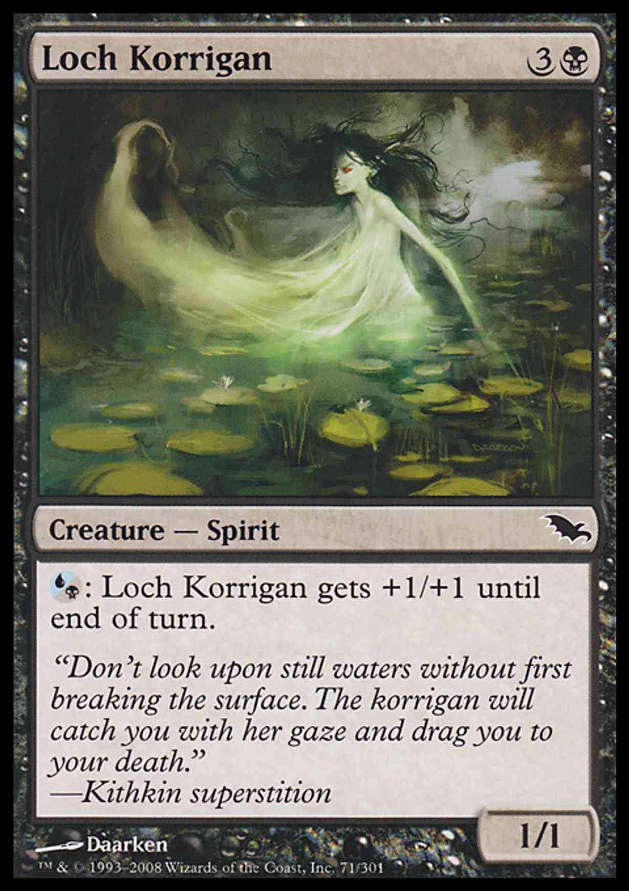 Loch Korrigan magic card front