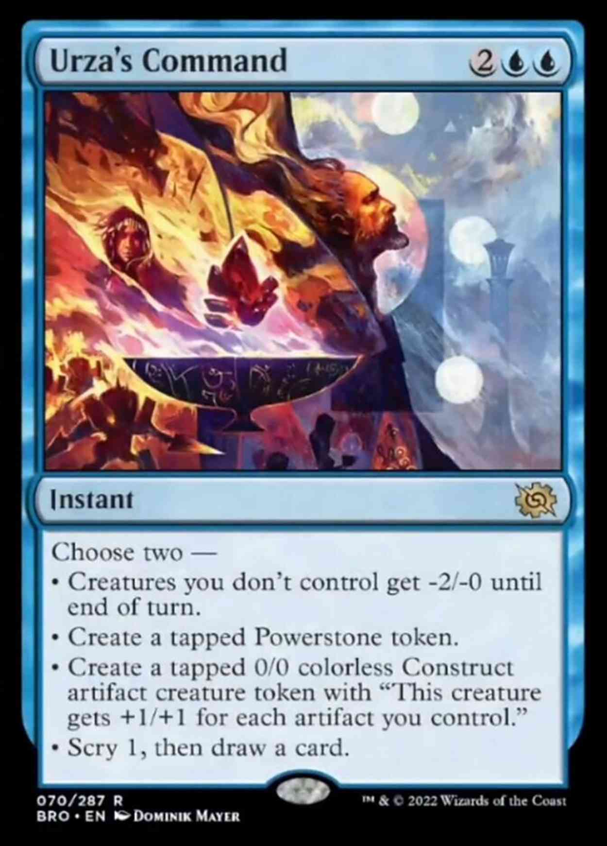 Urza's Command magic card front