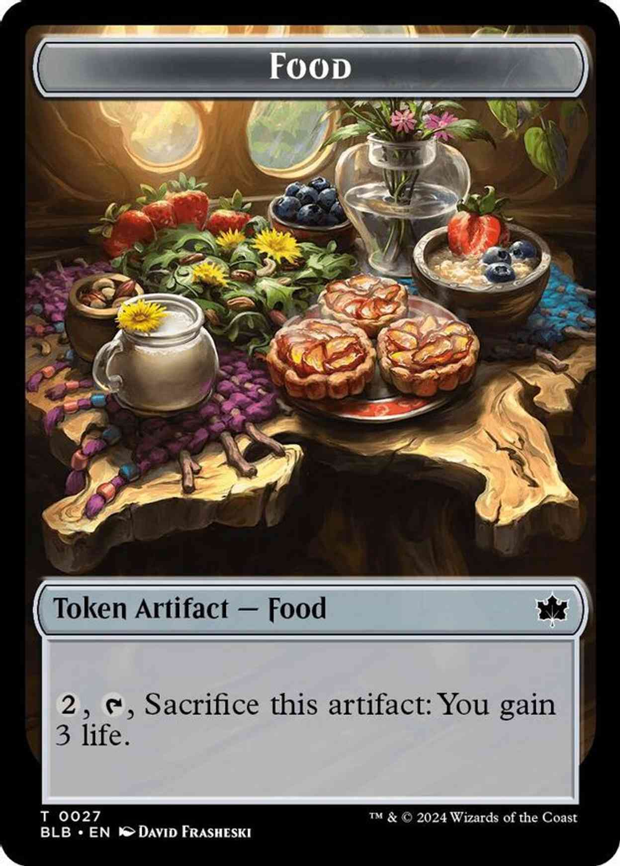 Food // Pawpatch Recruit Double-Sided Token magic card front