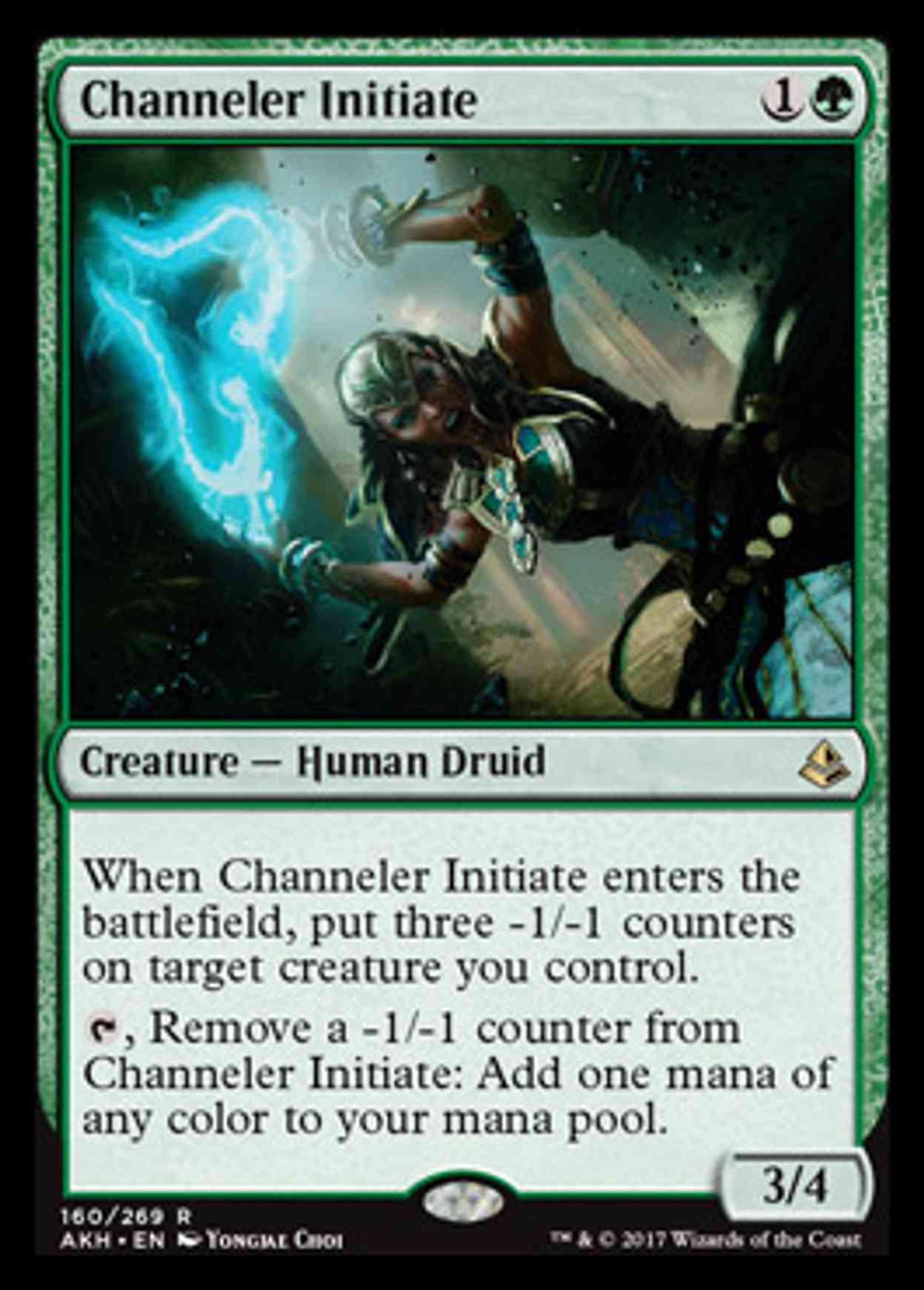Channeler Initiate magic card front
