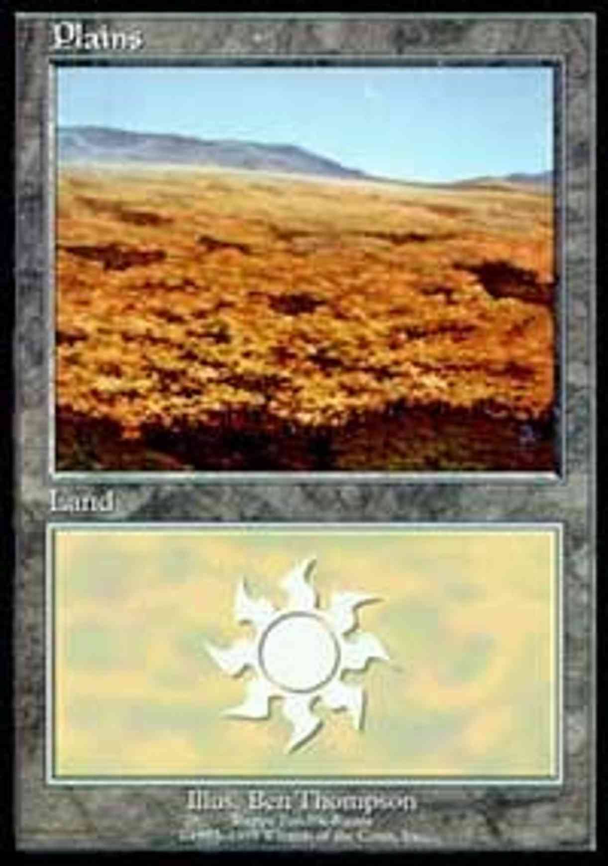 Plains - Steppe Tundra magic card front
