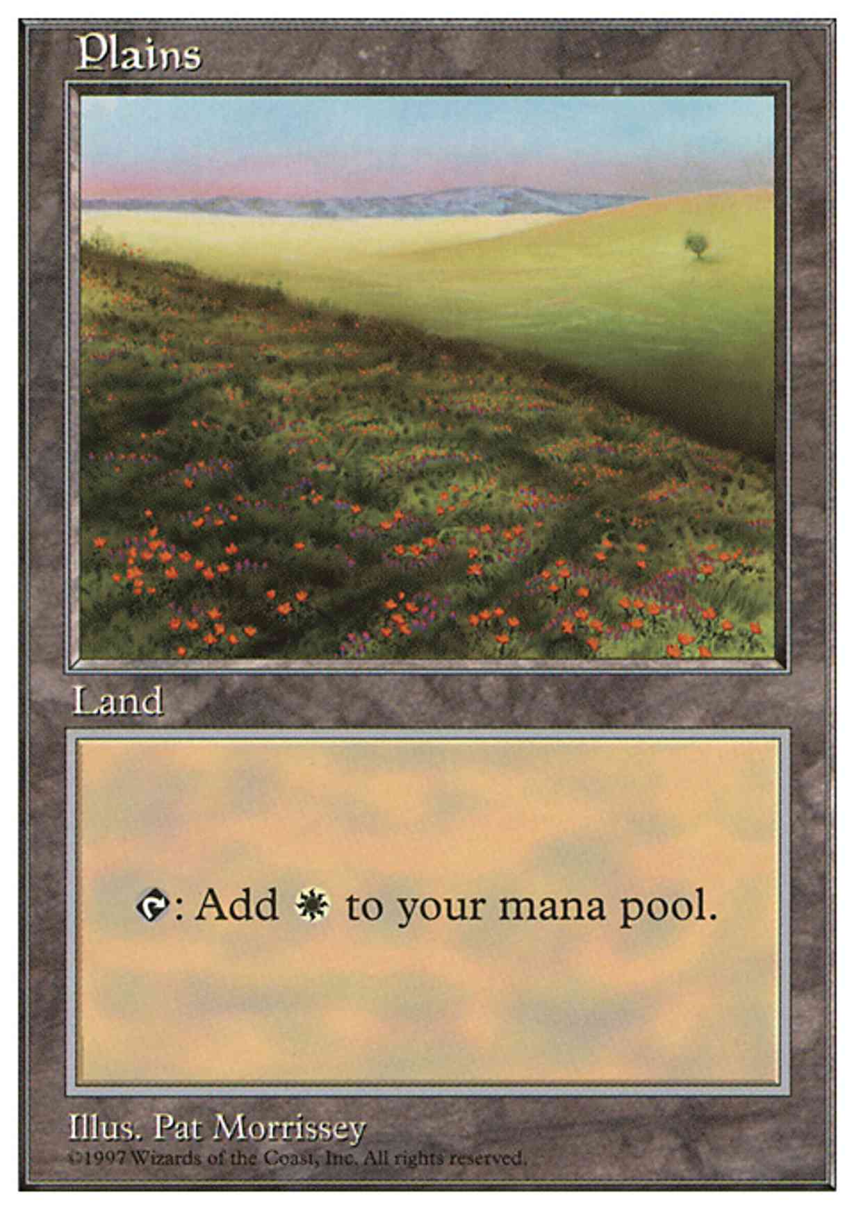 Plains (431) magic card front