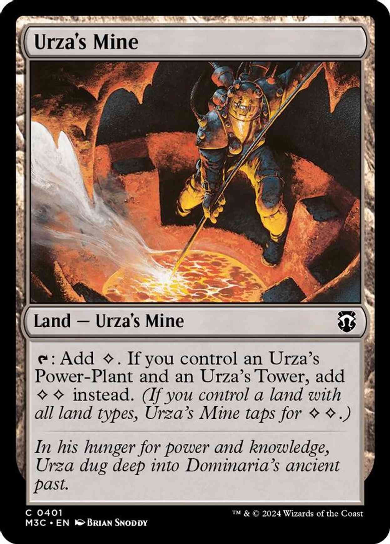 Urza's Mine (Ripple Foil) magic card front