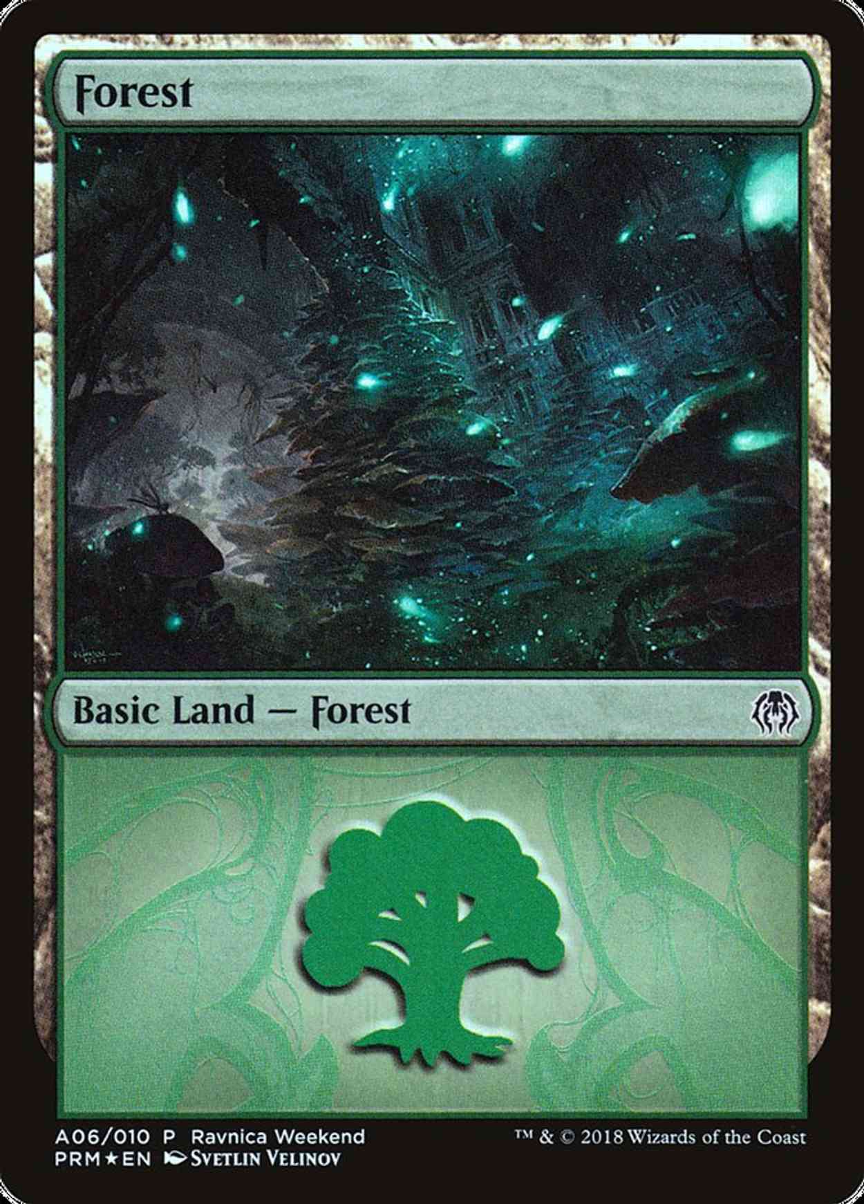 Forest - Golgari (A06) magic card front