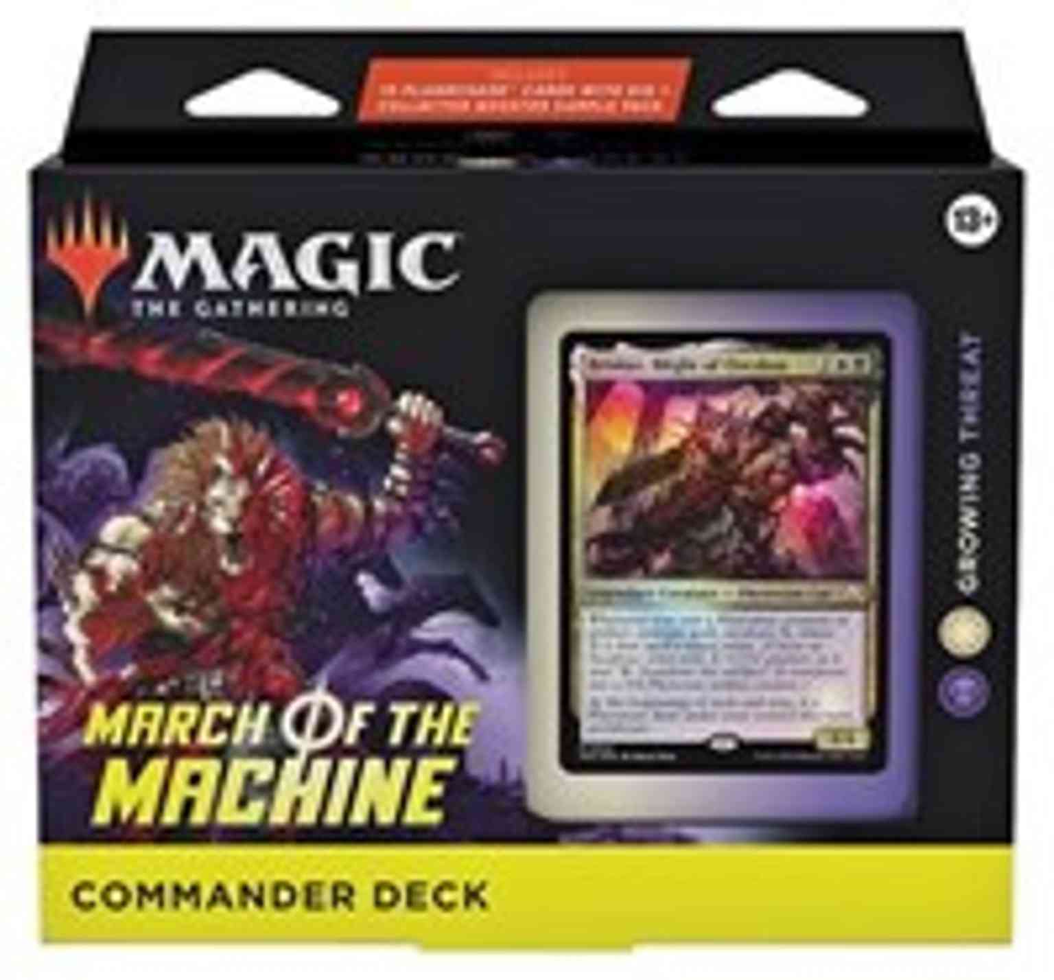 March of the Machine Commander Deck - Growing Threat magic card front