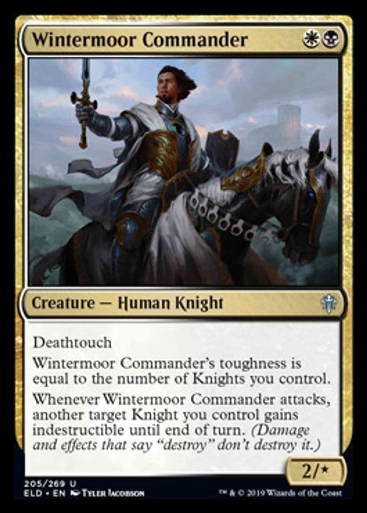 Wintermoor Commander magic card front