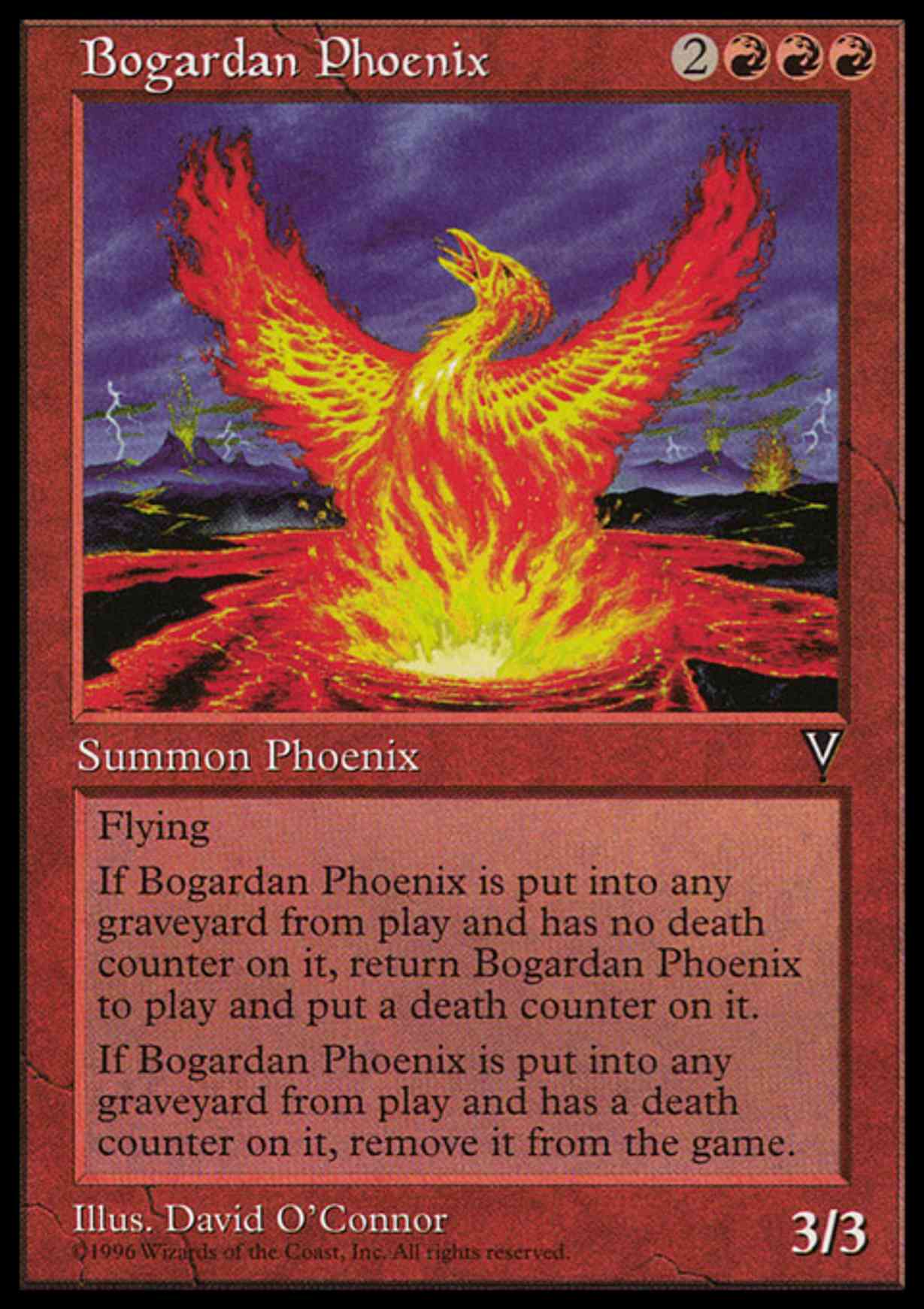 Bogardan Phoenix magic card front