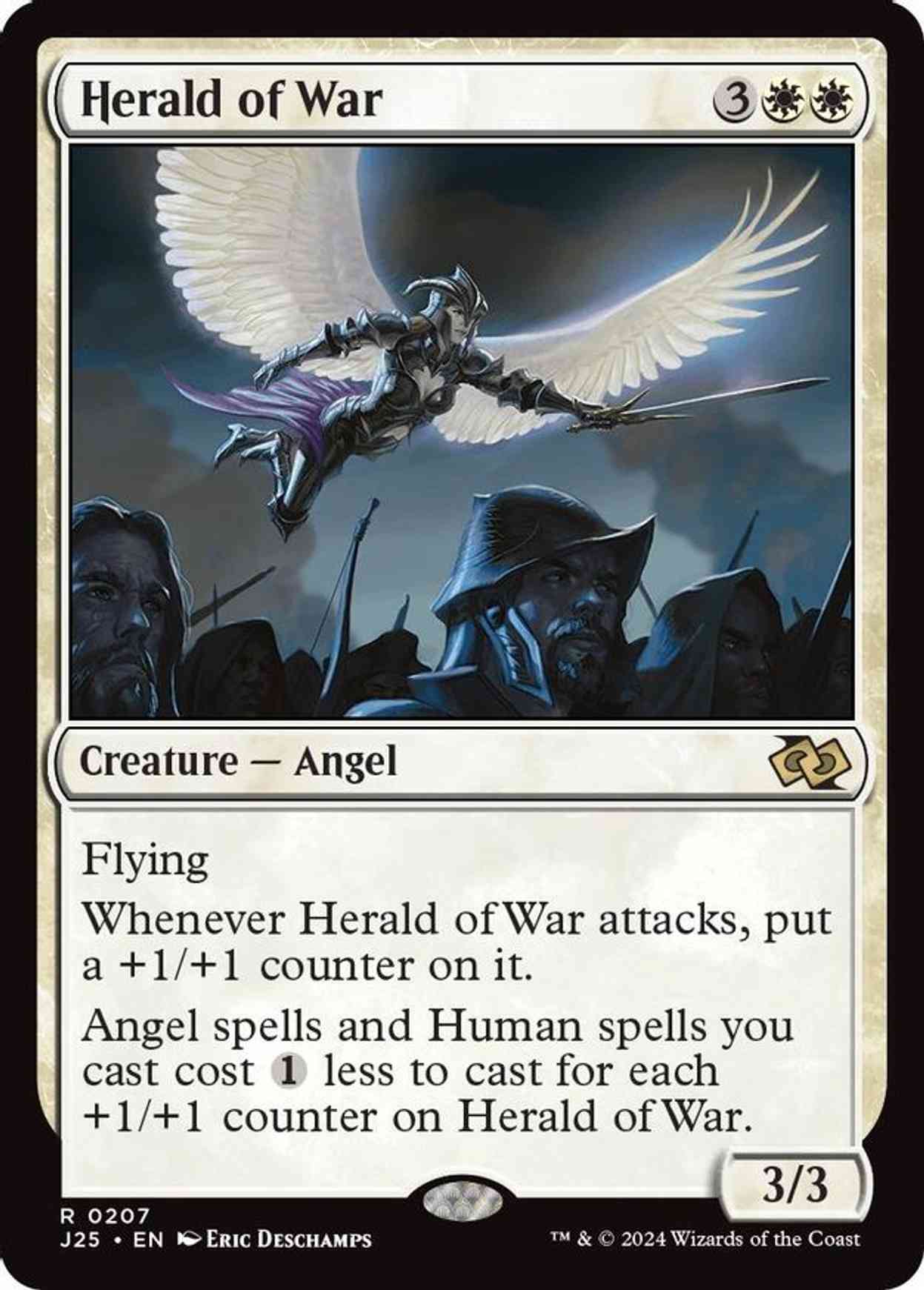 Herald of War magic card front