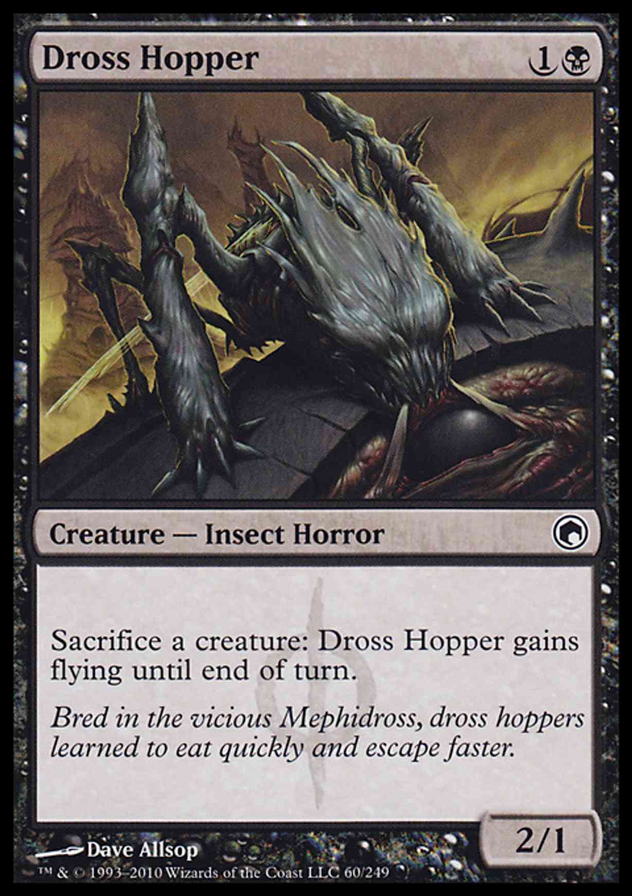 Dross Hopper magic card front