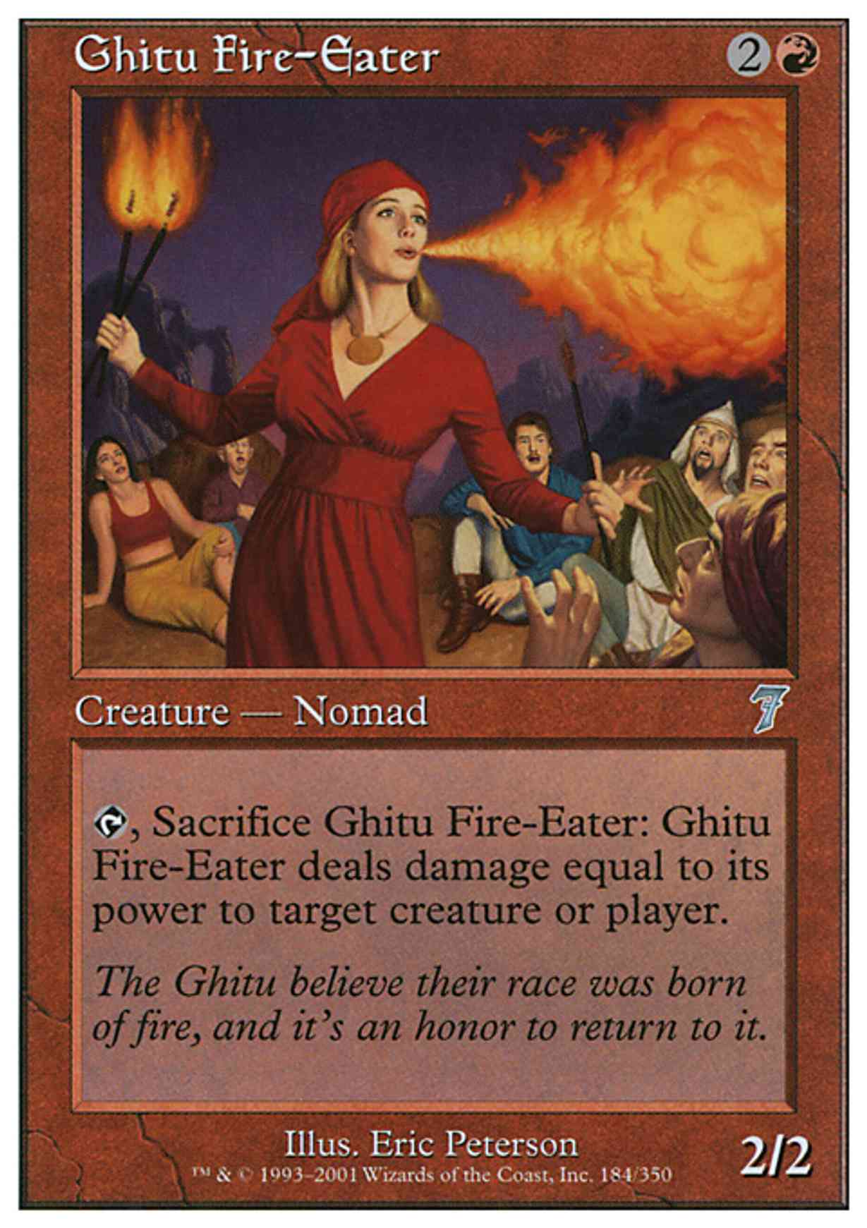 Ghitu Fire-Eater magic card front