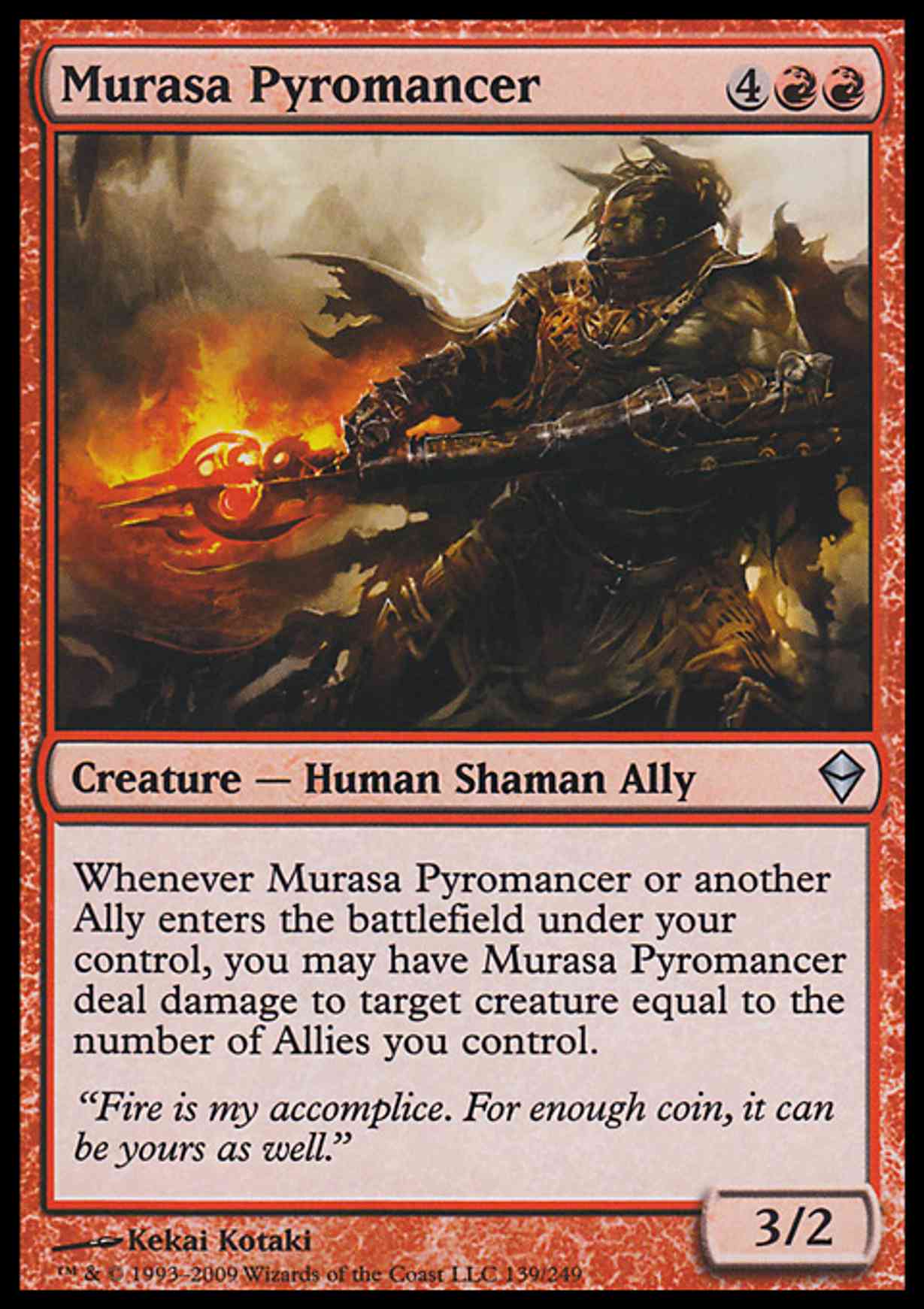 Murasa Pyromancer magic card front