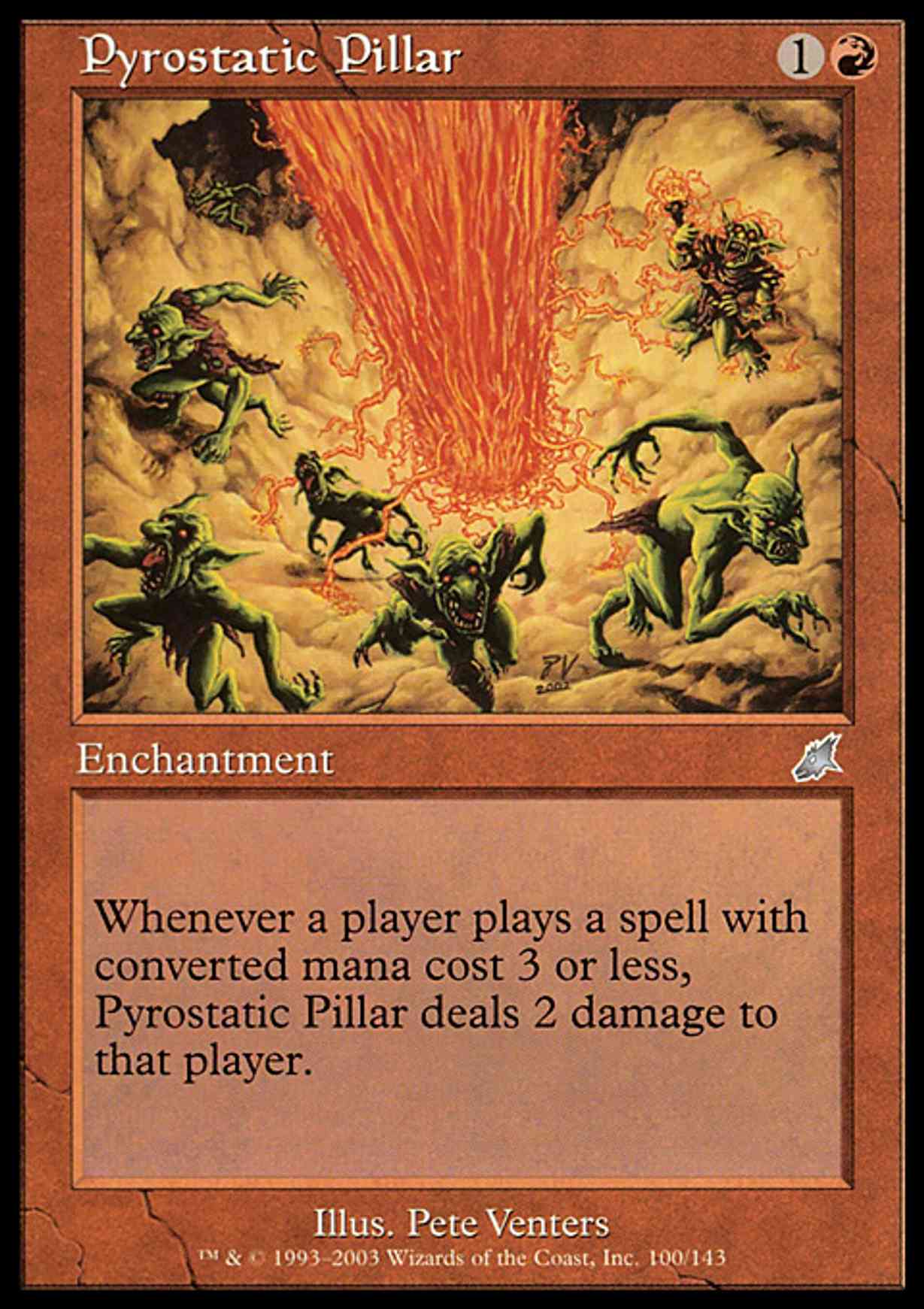 Pyrostatic Pillar magic card front