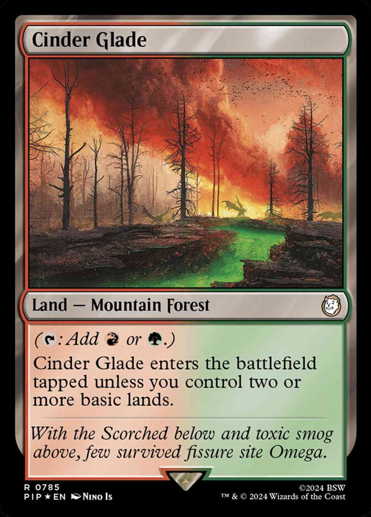 Cinder Glade (Surge Foil) magic card front