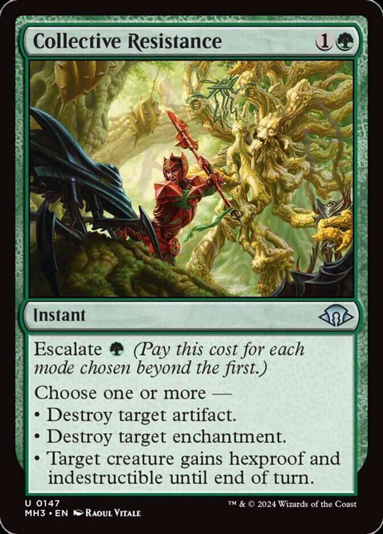 Collective Resistance magic card front