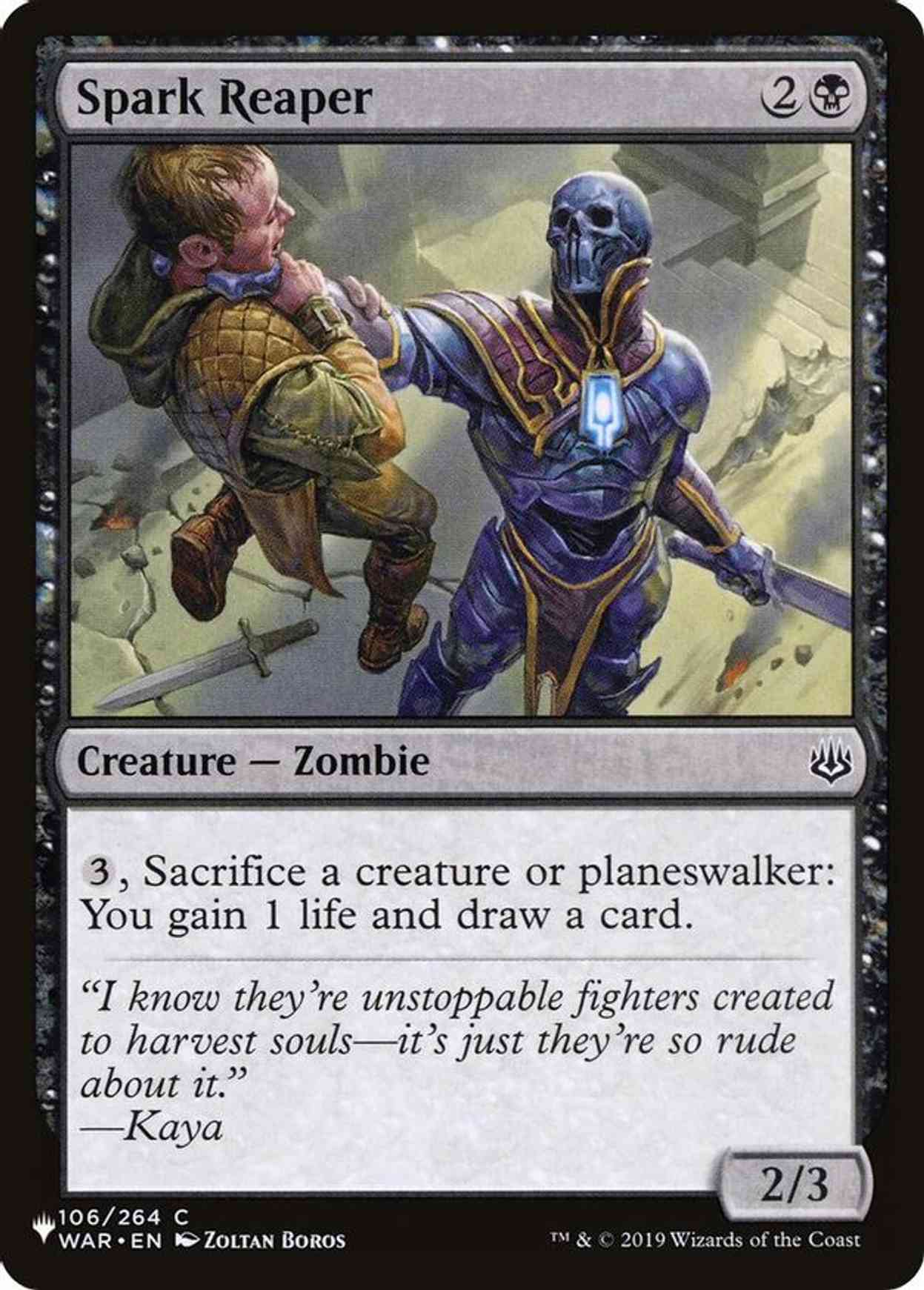 Spark Reaper magic card front