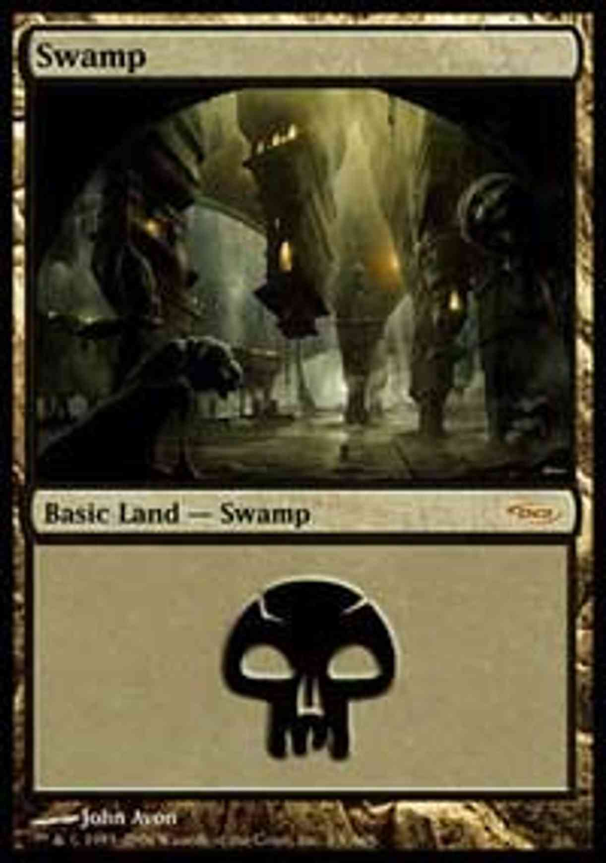 Swamp (2006) magic card front