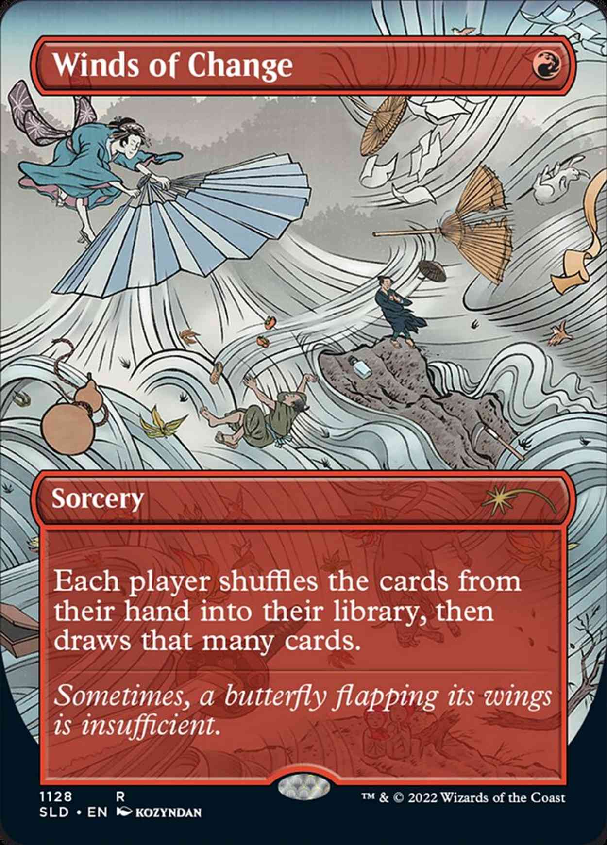 Winds of Change magic card front